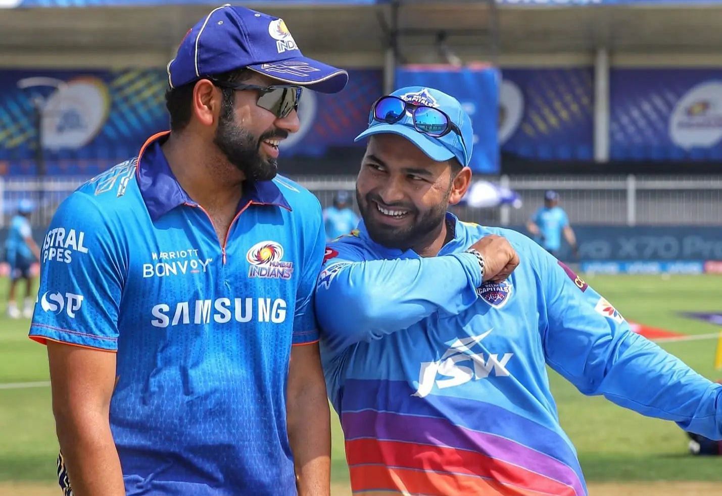 Mumbai Indians will face Delhi Capitals in match number 20 of the IPL 2024 (Image via Instagram/@rishabpant)