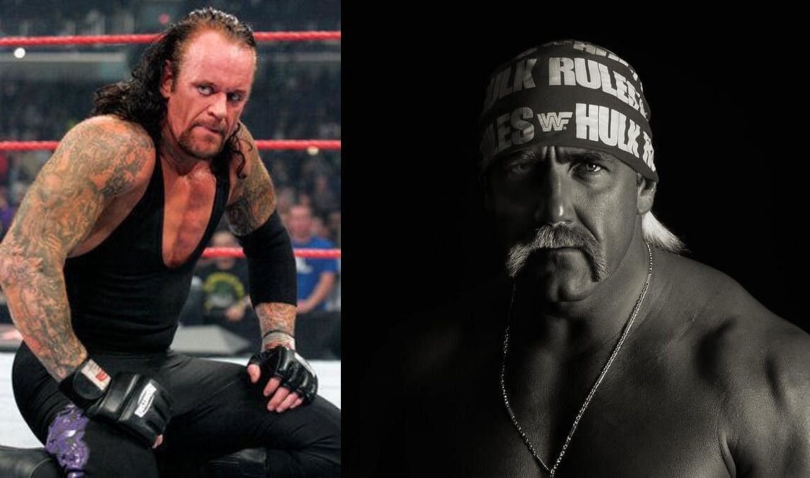 The Undertaker and Hulk Hogan [ Image Source; WWE.com]