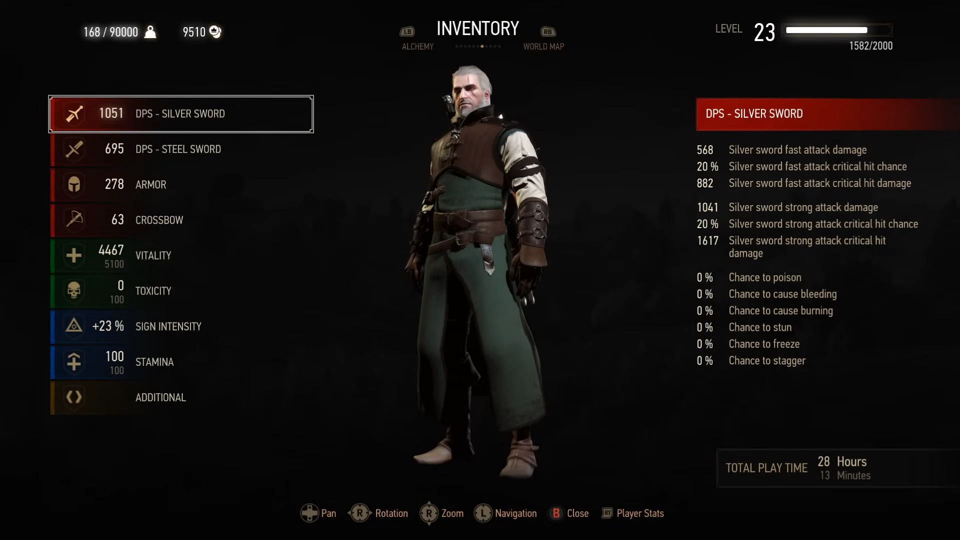 Ursine Armor Set in Ther Witcher 3 (Image via CD Projekt Red || ESO on YouTube)