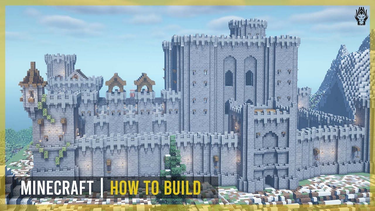 Huge Castle build (Image via Youtube/LionCheater)