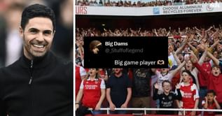 "Always delivers when it matters", "Big game player" - Arsenal fans hail star for his performance in 2-2 draw against Bayern Munich