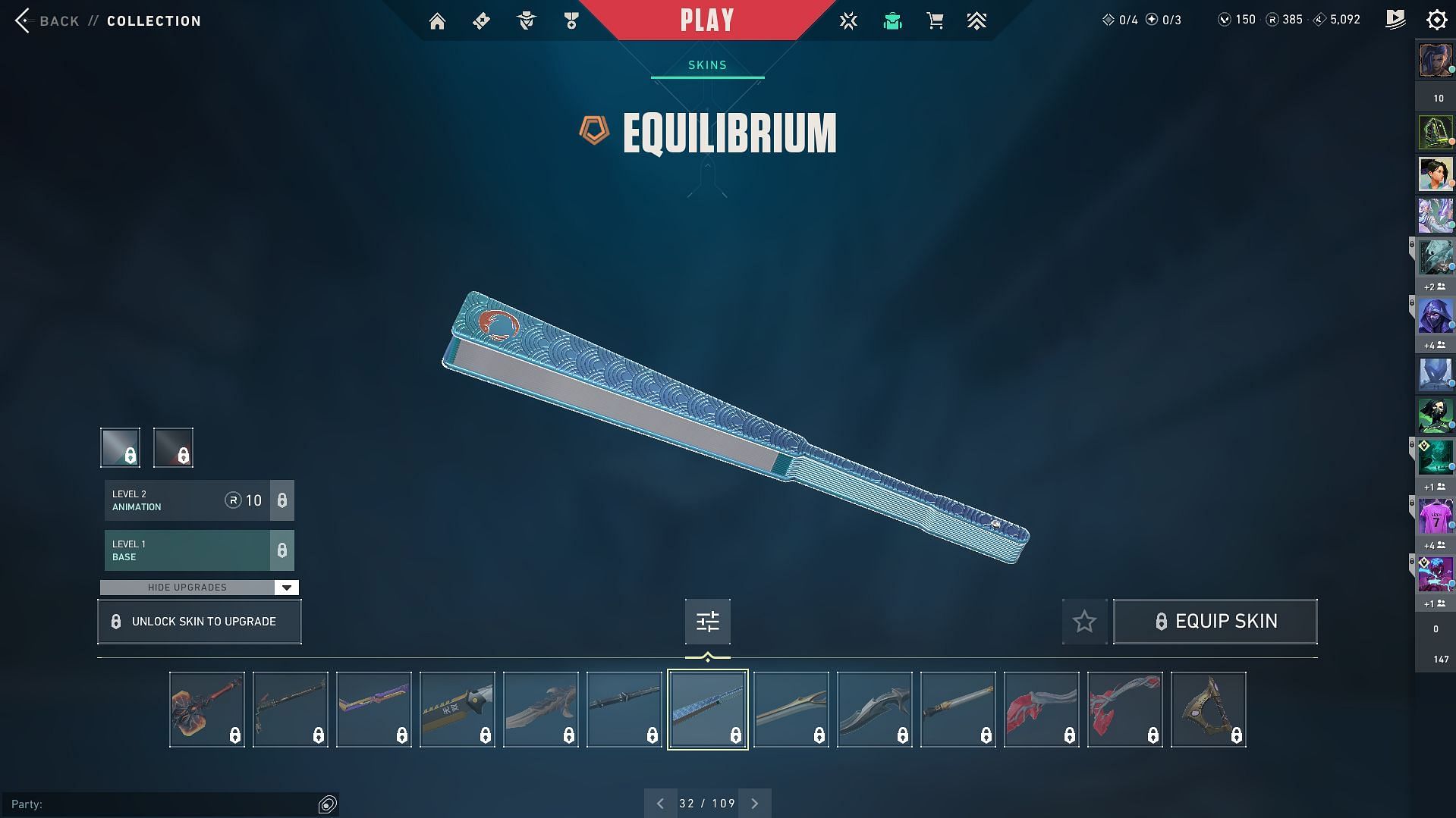 Equilibrium in-game view (Image via Riot Games)