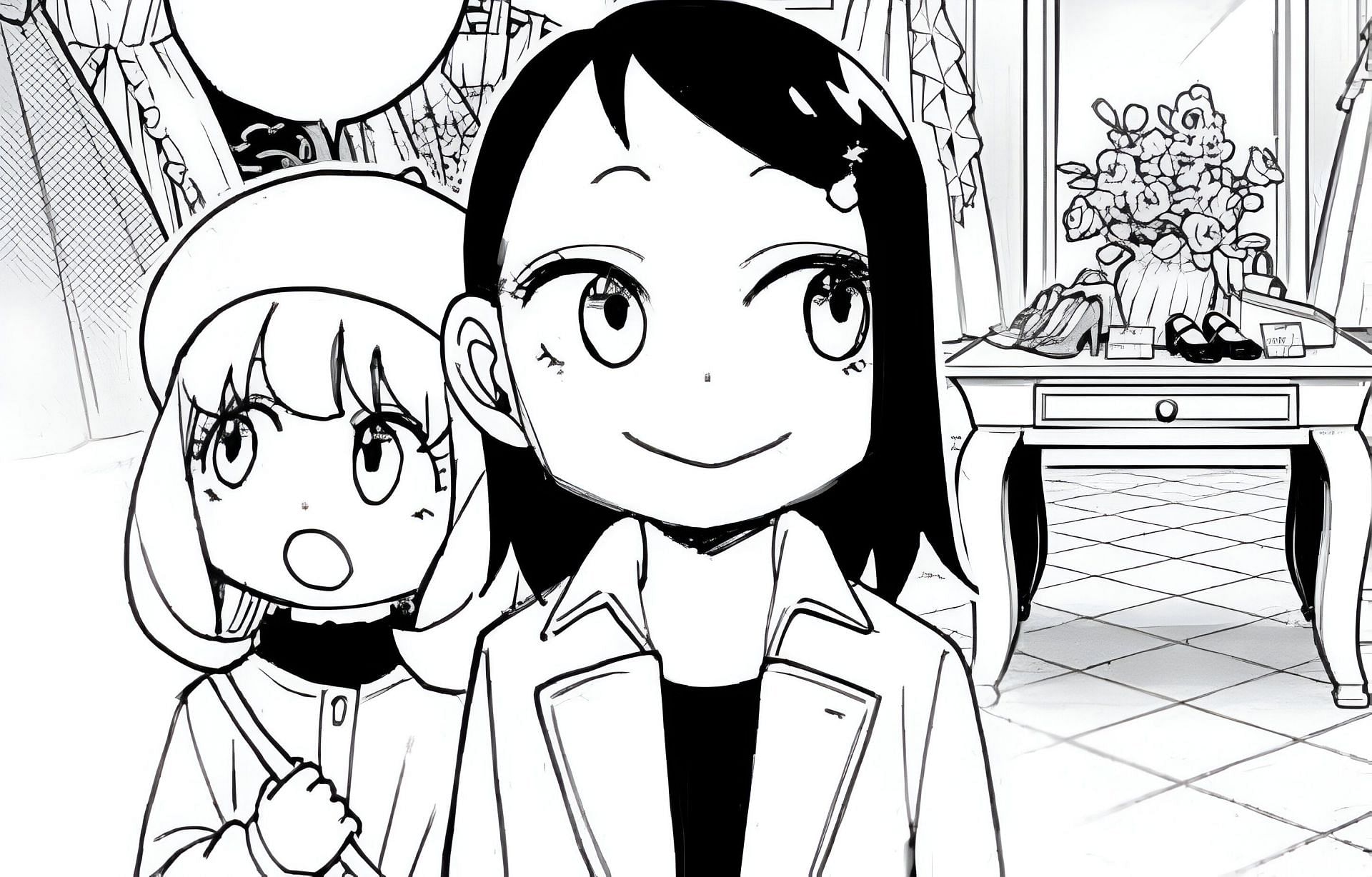 Anya and Becky as seen in Spy X Family manga (Image via Shueisha)