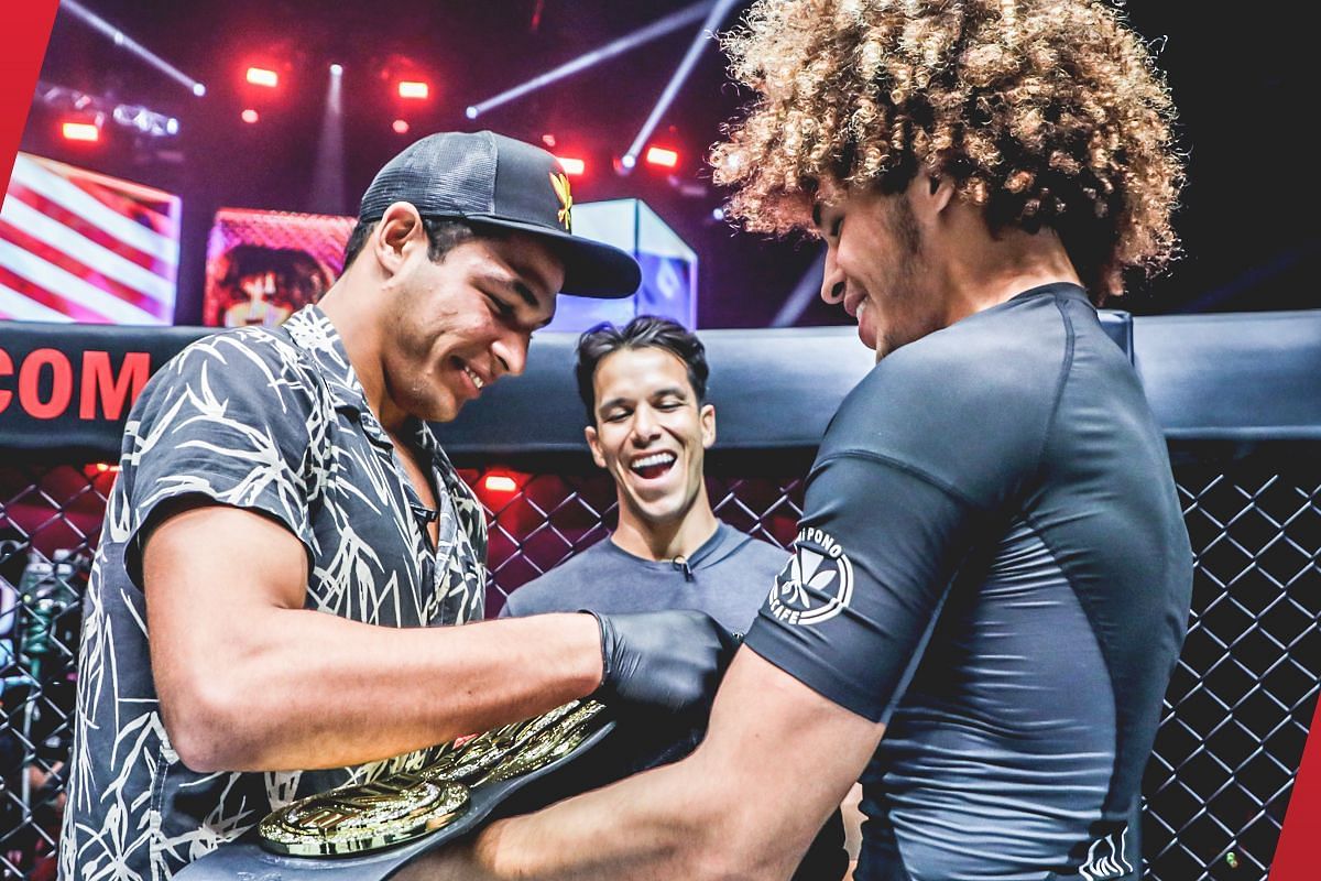 ONE submission grappling stars Tye (left) and Kade Ruotolo (right) [Photo via: ONE Championship]