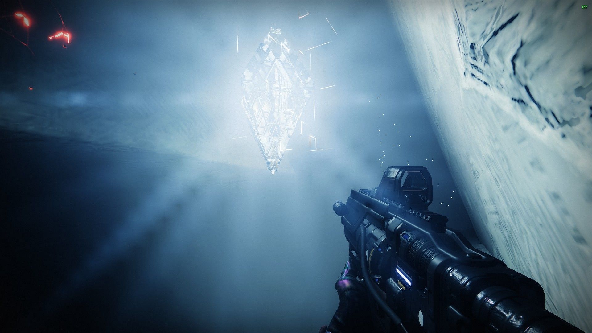 Oracle in The Whisper mission (Image via Bungie) 
