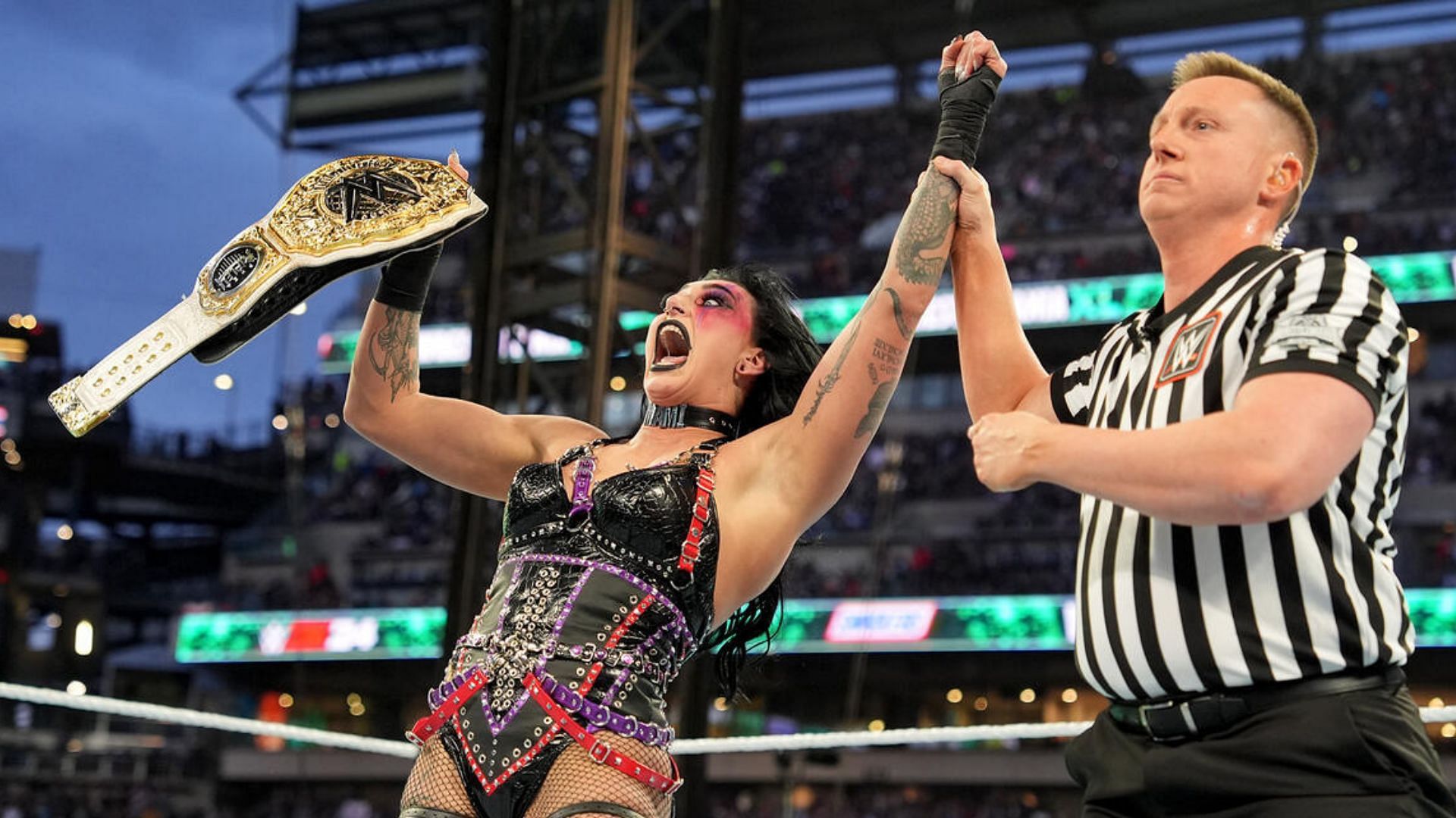 Rhea Ripley prevailed at WrestleMania XL!