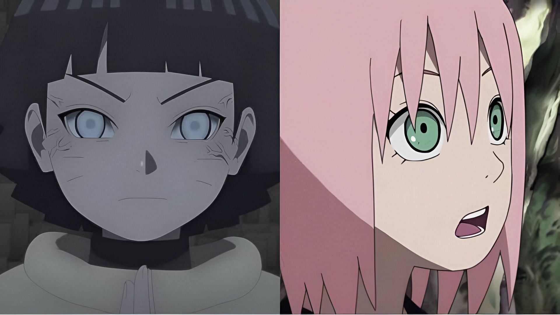 Himawari (left) and Sakura (right) as seen in the anime (Image via Studio Pierrot)