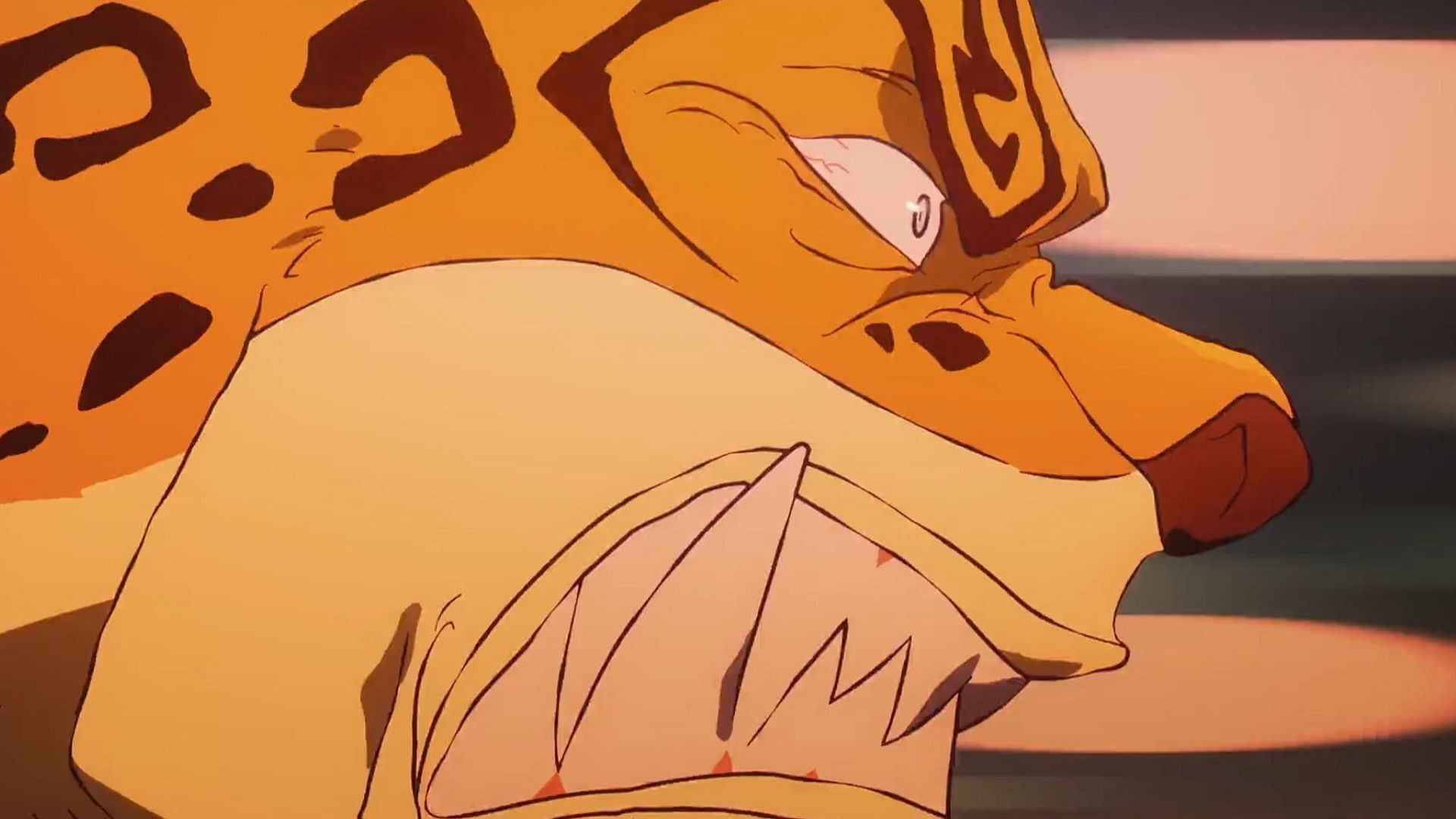 Lucci&#039;s Awakened Form as seen in One Piece episode 1100 (Image via Toei Animation)