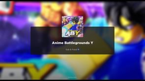 Anime Battlegrounds Y Codes (2024)