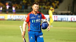 Why is David Warner not playing today's GT vs DC match in IPL 2024?
