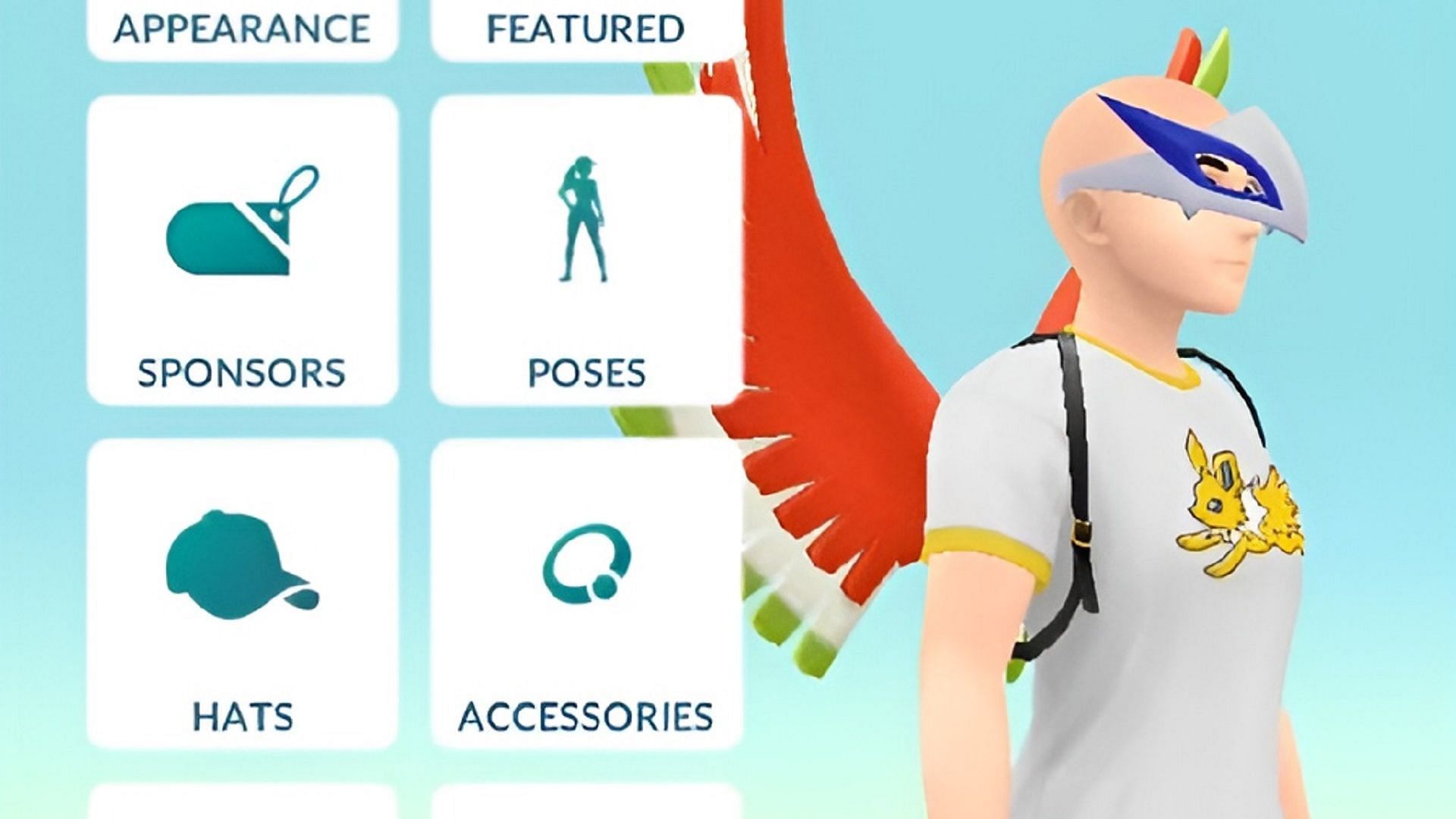 A Lugia Mask glitch has led some players to have bald avatars unintentionally (Image via u/ClassicSudden8216/Reddit)