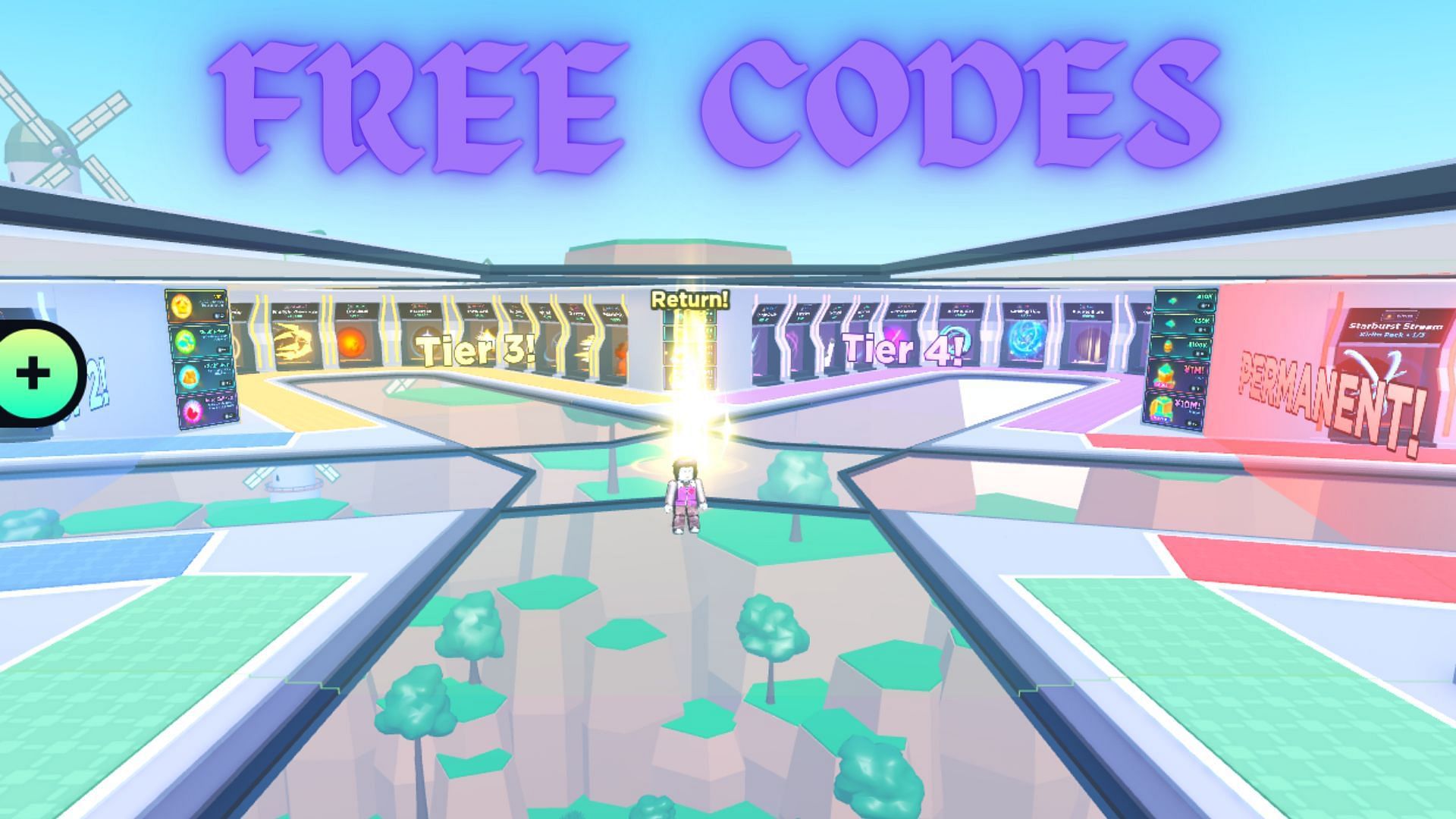 Free Active codes in Anime Fighting Tycoon (Image via Roblox)
