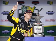 "I had PTSD flashbacks from Atlanta": Jesse Love gets emotional talking about his maiden Xfinity win on his “favorite speedway” at Talledega