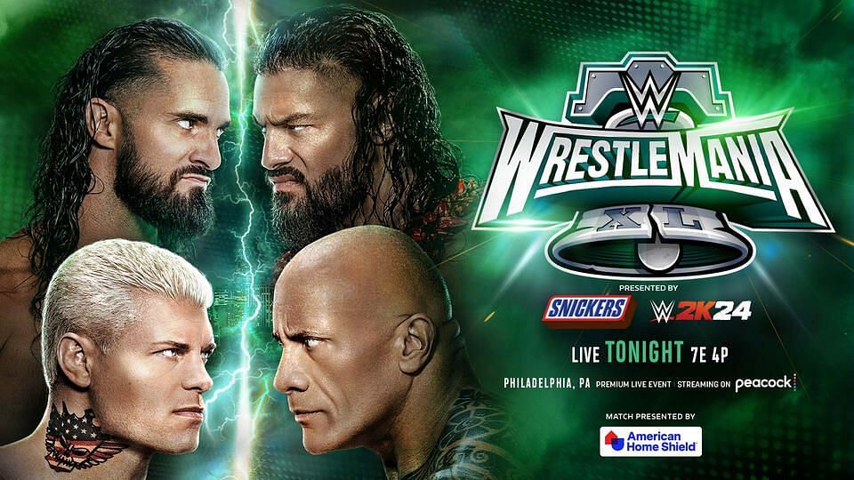 WrestleMania Night One main event