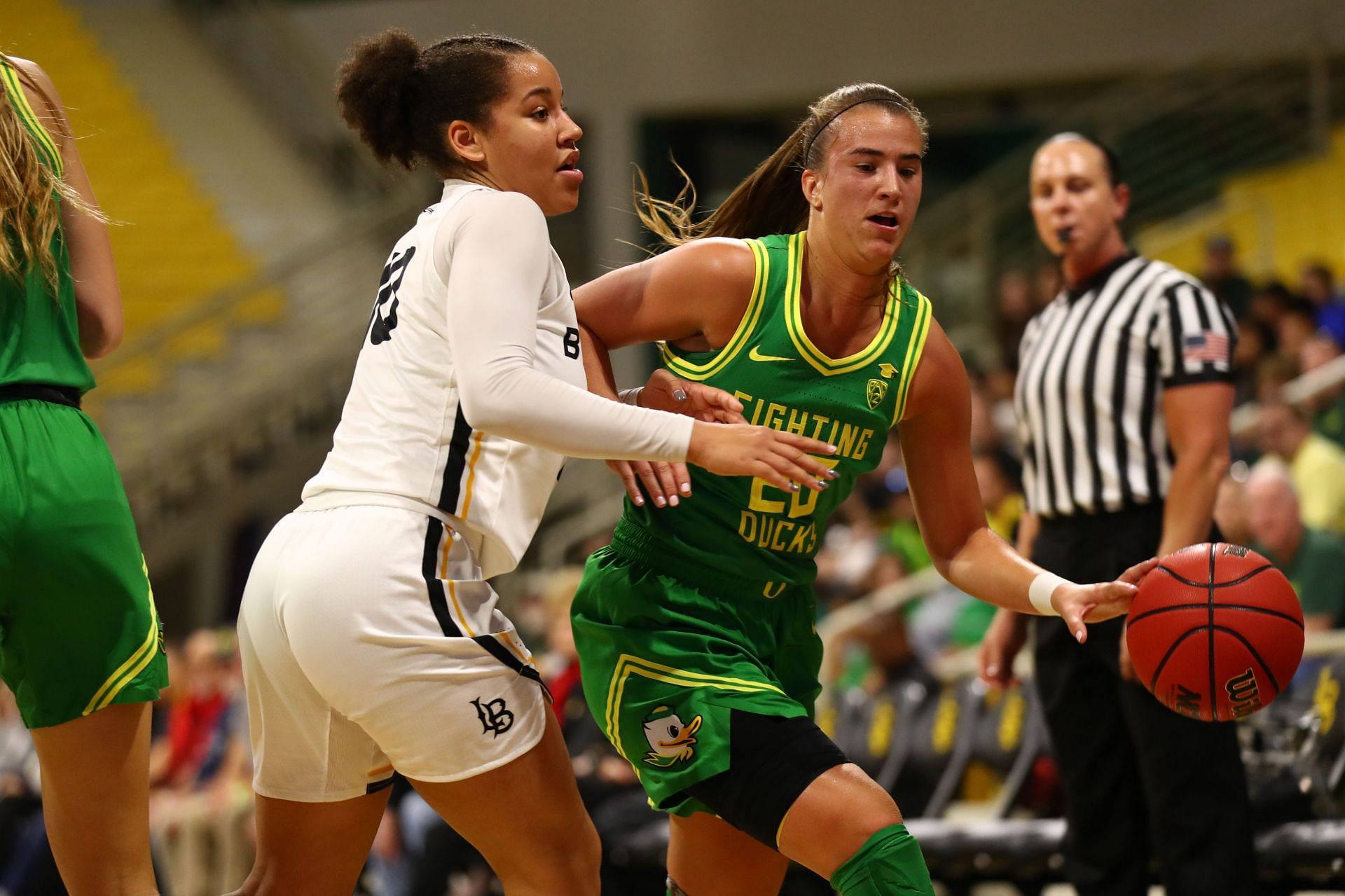 Sabrina Ionescu was a two-time Wooden Award winner in 2019 and 2020 when she was playing for Oregon.