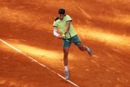 Carlos Alcaraz at the 2024 Mutua Madrid Open