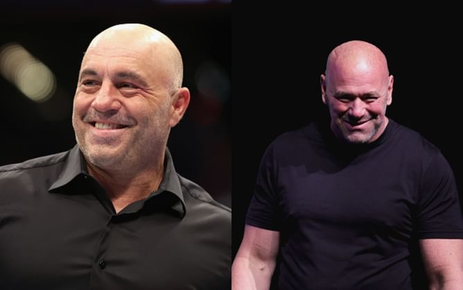 Joe Rogan hilariously milks Dana White's viral interview gaffe for comedy show promotion