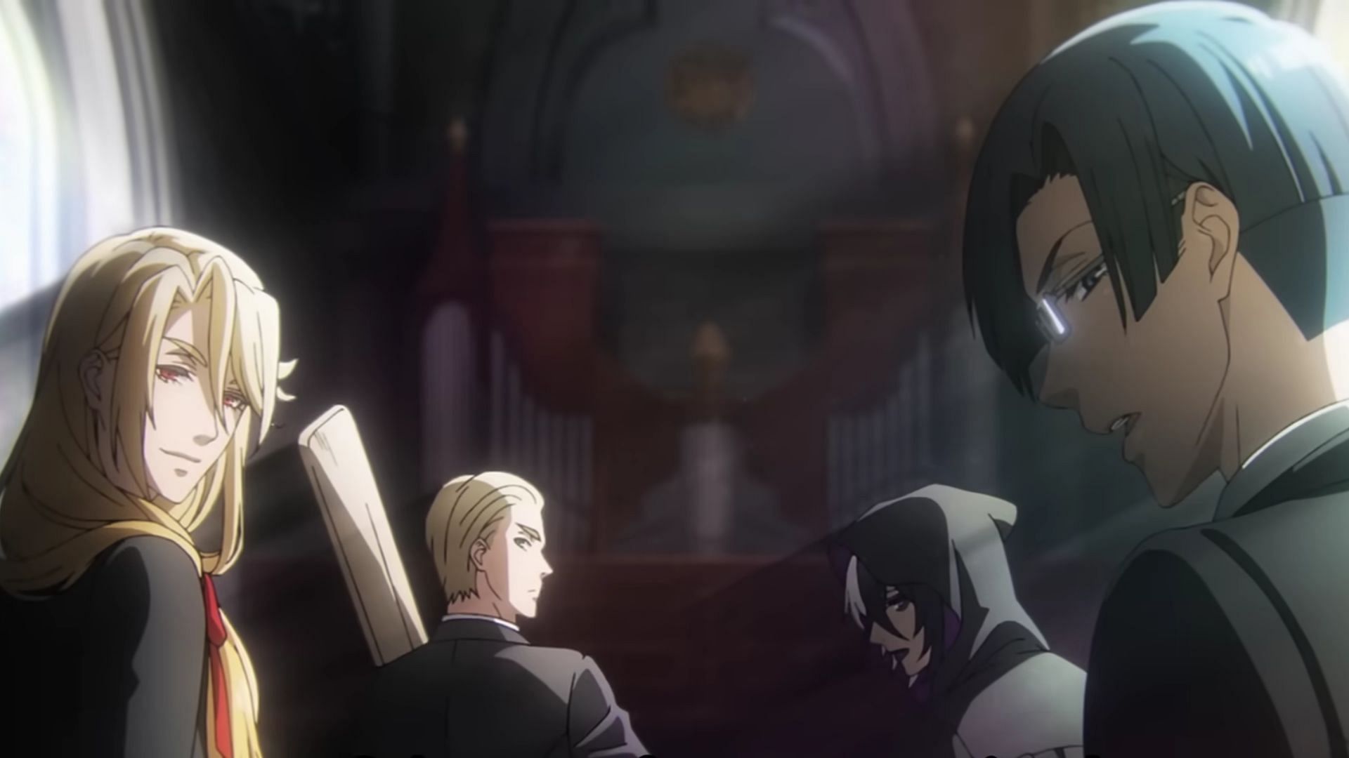 The P4 will be seen in Black Butler: Public School Arc episode 1 (Image via CloverWorks)