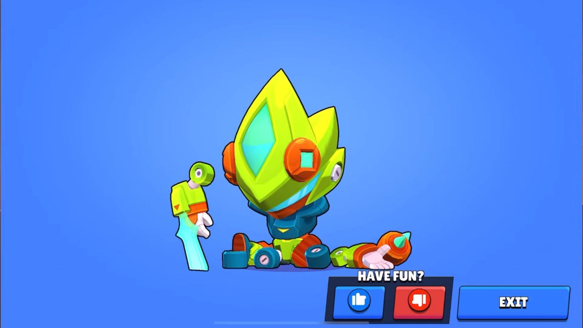 Losing animation (Image via Hardox Brawl Stars/YouTube || Supercell)