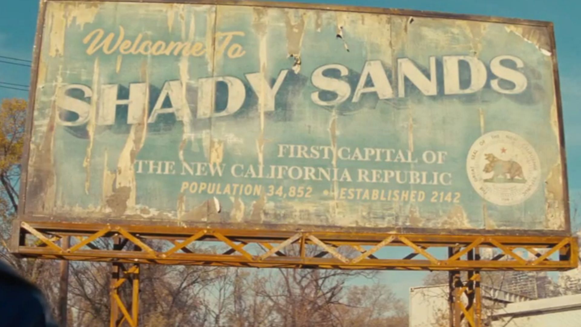 Shady Sands - first capital of the NCR (Image via Amazon MGM Studios)