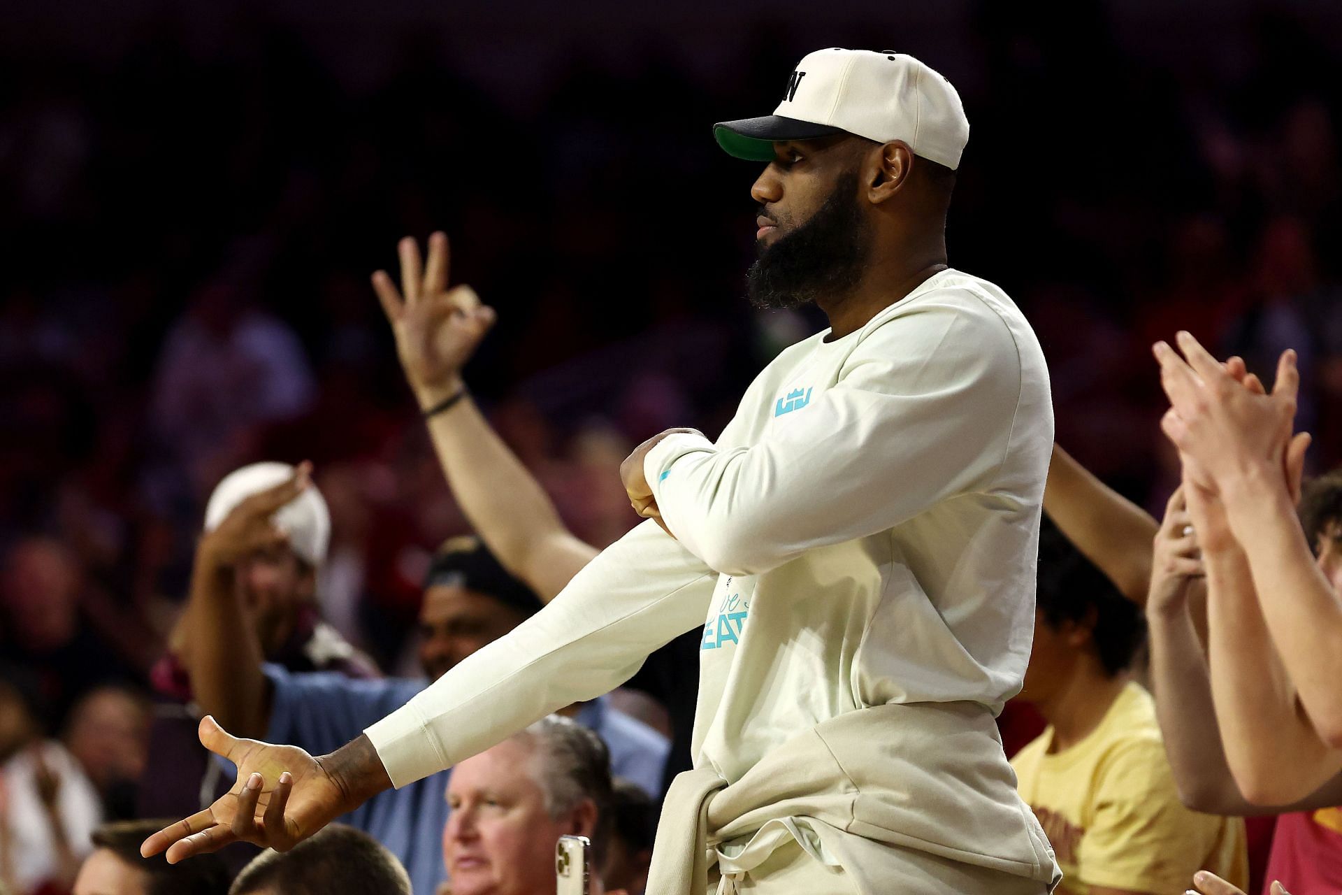 LeBron James will have the time to watch the women&#039;s Final Four.