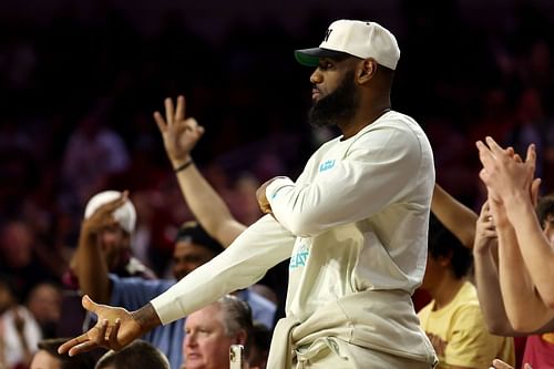 LeBron James will have the time to watch the women's Final Four.