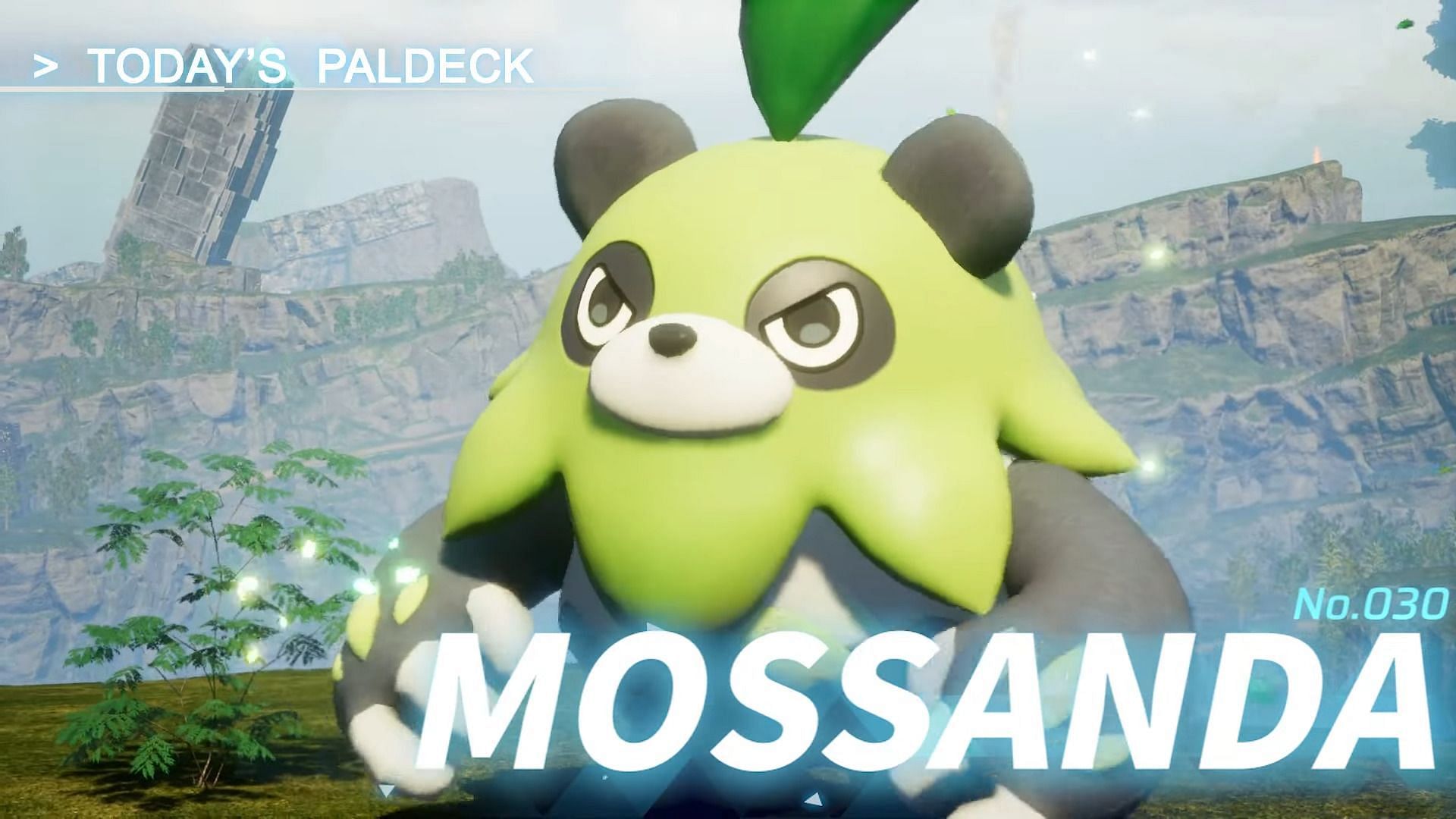Mossanda is one of many Pals that will drop mushrooms when defeated/captured in Palworld (Image via Pocketpair)