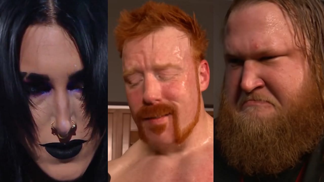 Rhea Ripley, Sheamus, and Otis (via WWE