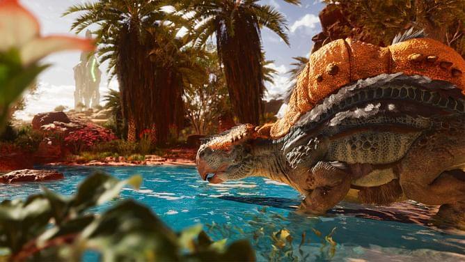 Ark Survival Ascended Oasis Cave location in Scorched Earth