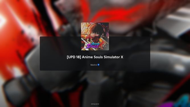 Anime Souls Simulator X codes (August 2025)