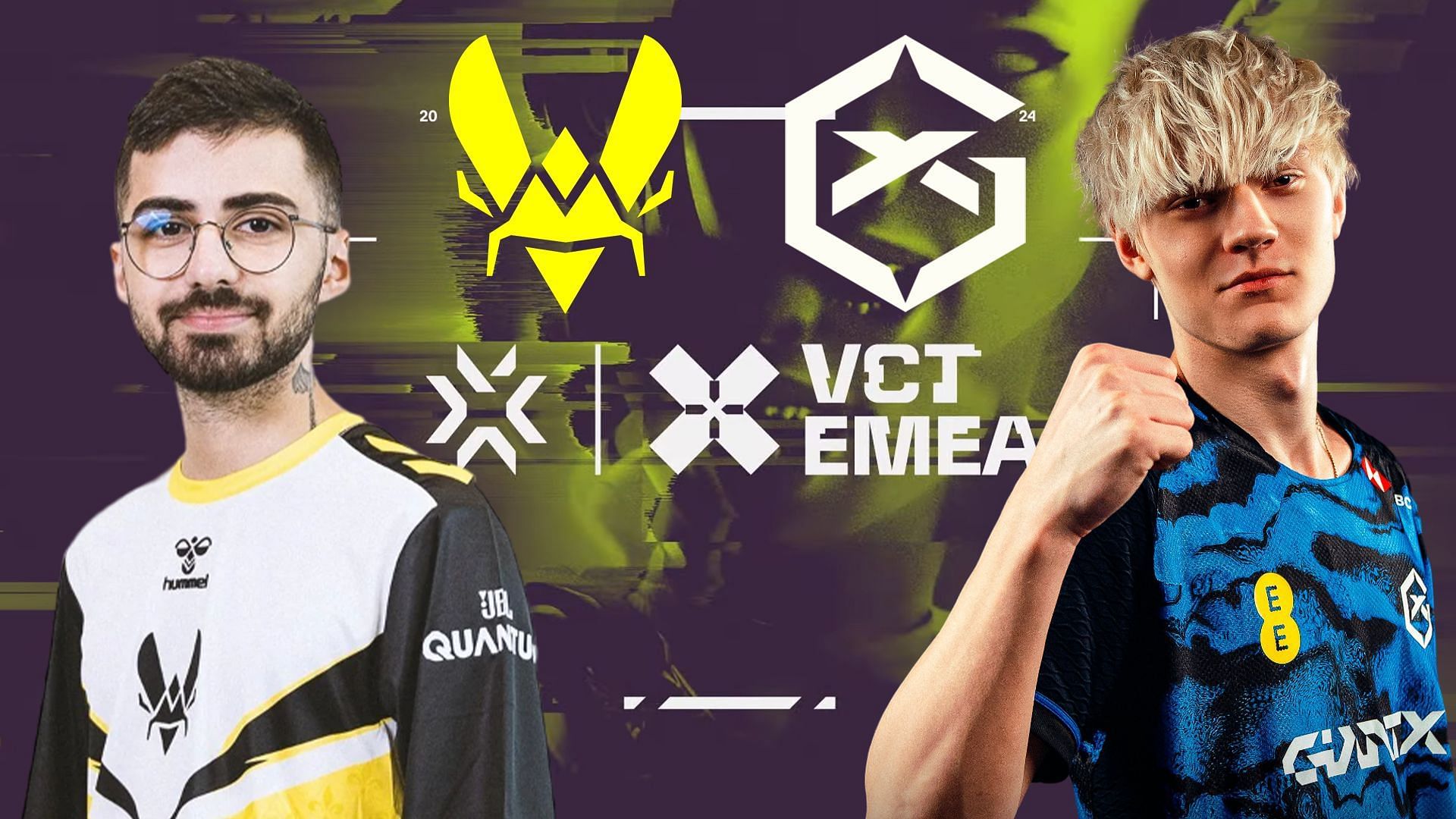 Team Vitality vs GIANTX at VCT EMEA 2024 Stage 1 (Image via Riot Games || Team Vitality || GIANTX)