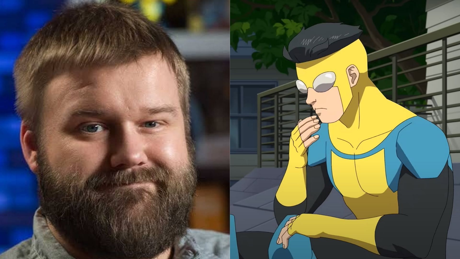 Robert Kirkman is the creator if the Invincible series (Image via Instagram/ @robertkirkman_official and YouTube/ @Prime Video)
