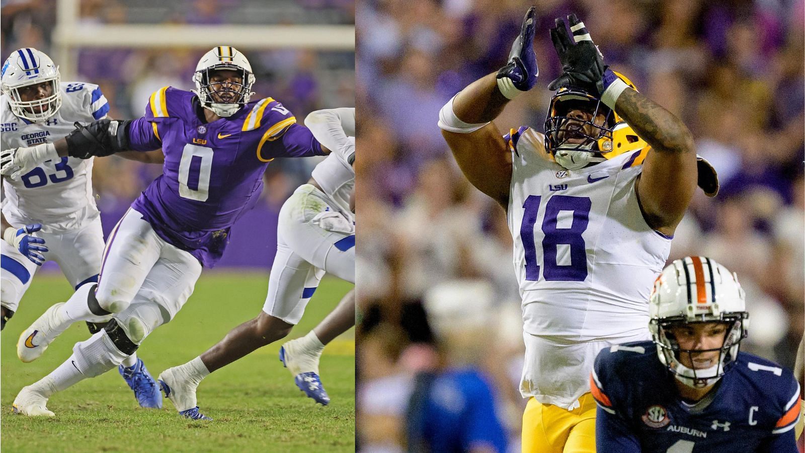 LSU defense tackles Maason Smith and Mekhi Wingo are likely second day 2024 NFL Draft selections.