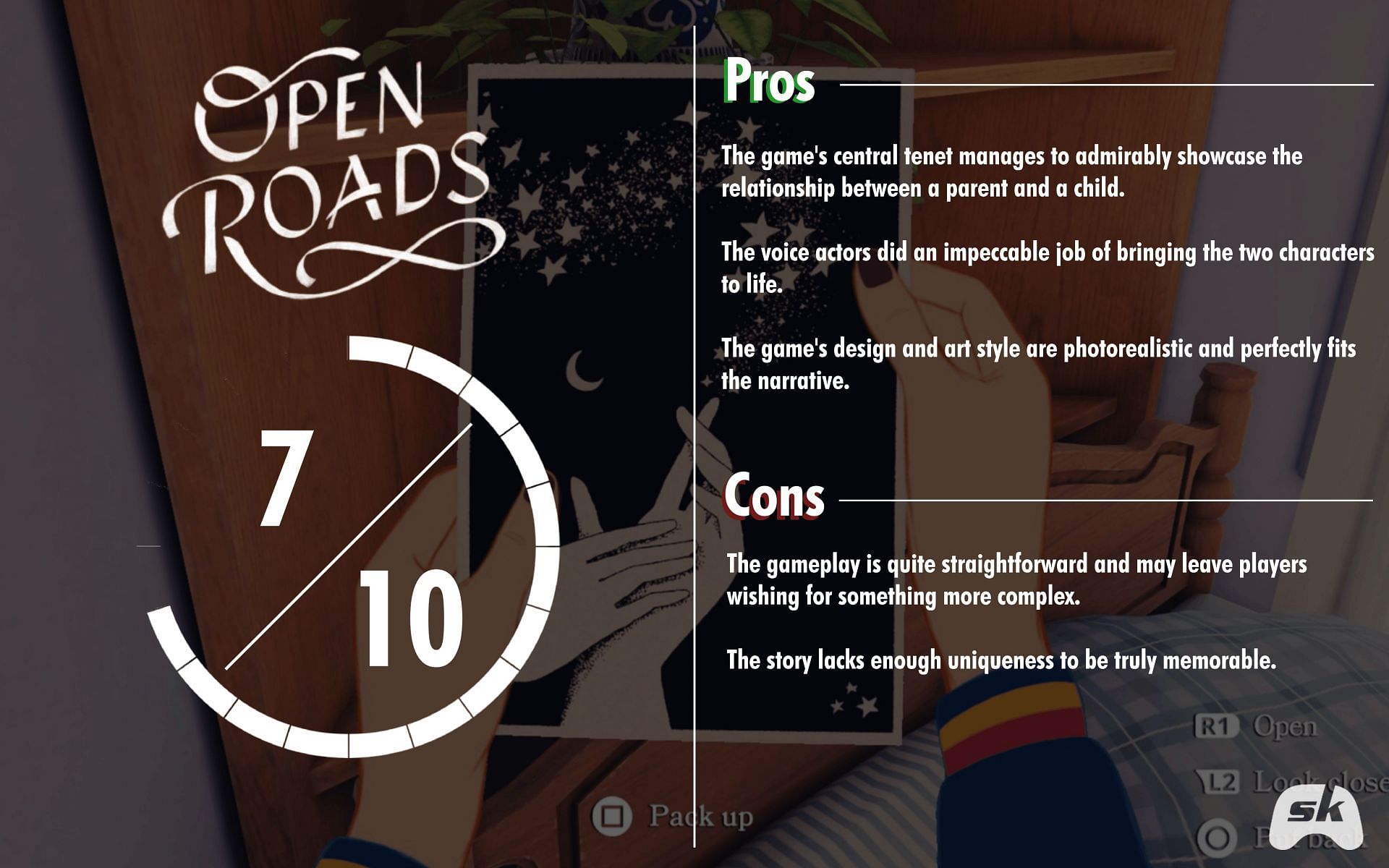 Open Roads review (Image via Sportskeeda)
