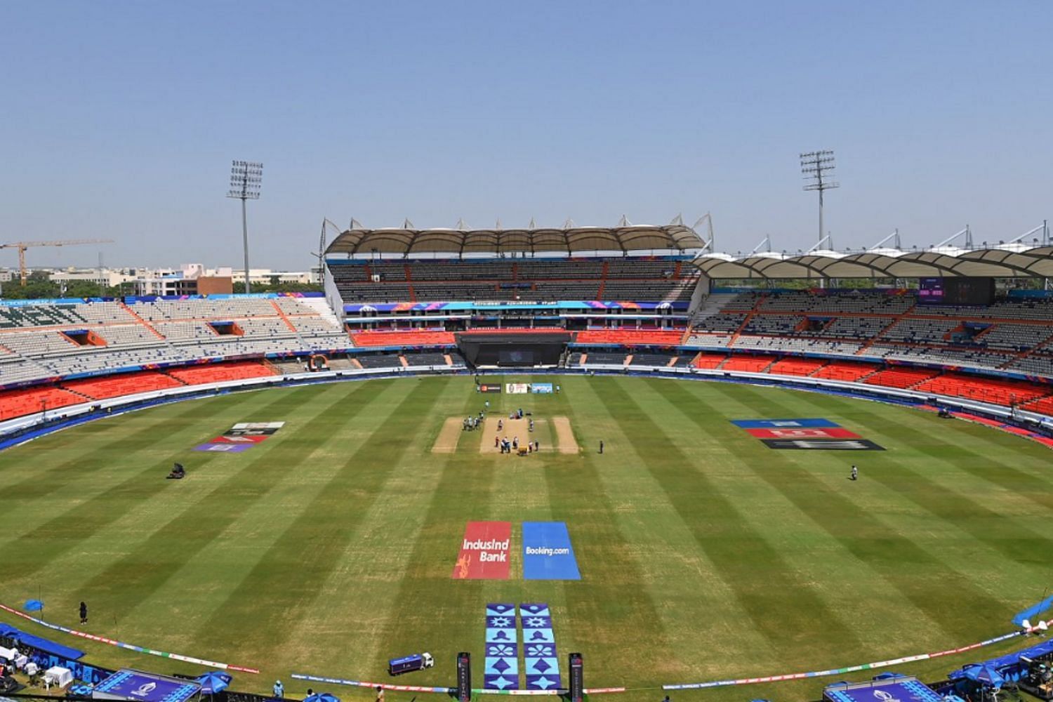 Rajiv Gandhi International Stadium in Hyderabad (Credits: ICC)