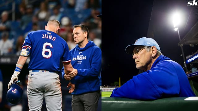 I feel for the kid” - Rangers manager Bruce Bochy breaks news on Josh Jung's  fractured wrist