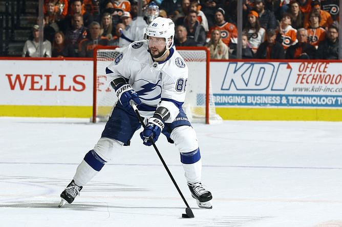 “One assist away from 100” - Lightning’s Andrei Vasilevskiy has special praise for Hart trophy contender Nikita Kucherov