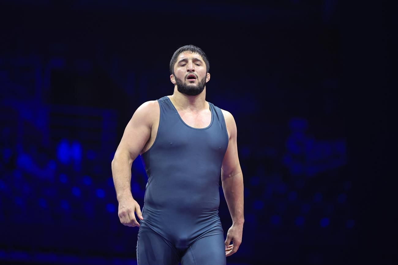 Abdulrashid Sadulaev is a two-time Olympic wrestling gold medalist