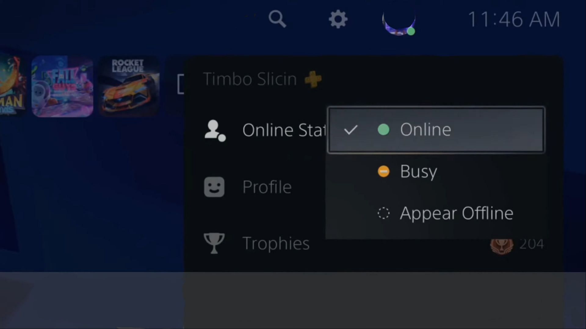 Offline option in PlayStation (Image via Sony || YouTube/YourSixStudios)