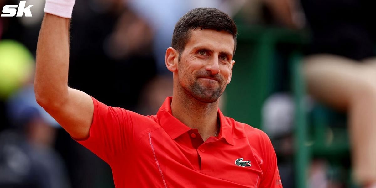 Novak Djokovic is through to the third round of the 2024 Monte-Carlo Masters