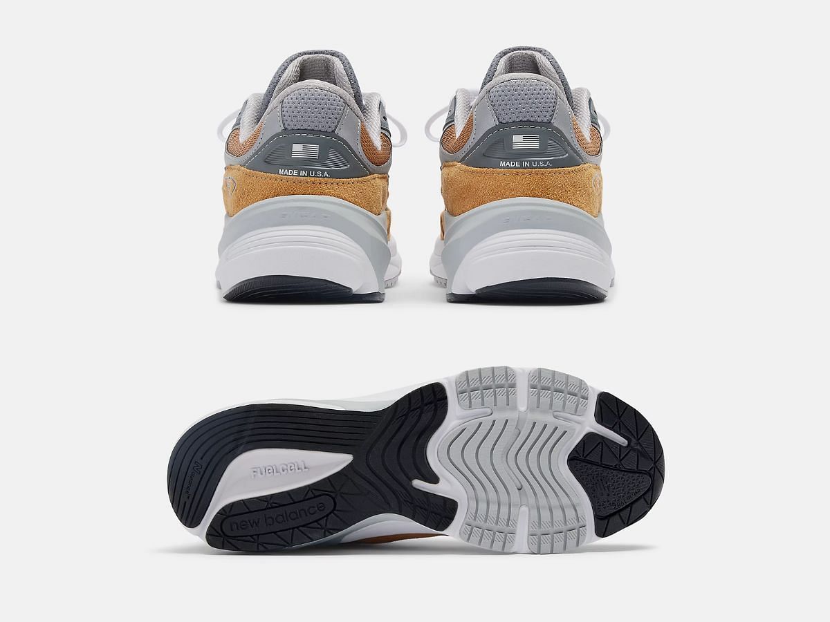 New Balance Made in USA 990v6 &quot;Workwear with grey&quot; sneakers (Image via New Balance)