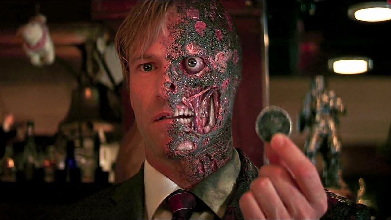 Harvey Dent in The Dark Knight (Image via Warner Bros. Pictures)