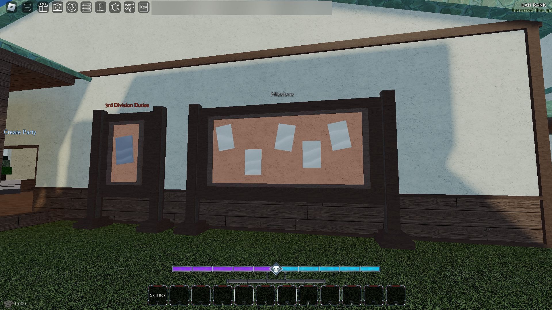 Mission board for Soul Reapers (Image via Roblox)
