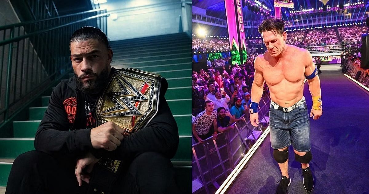 Roman Reigns (left); John Cena (right) [Image credits: Roman