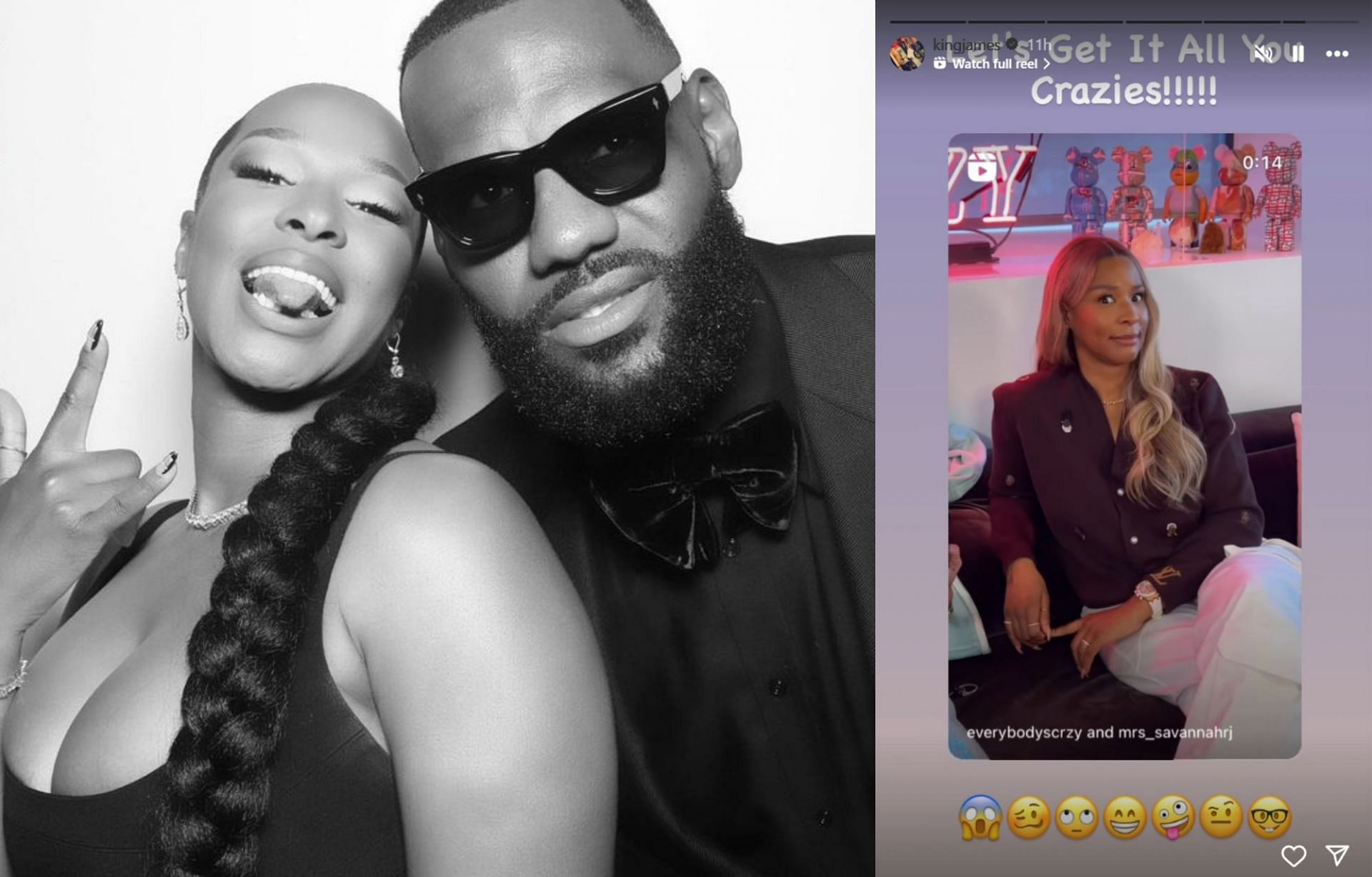Savannah James get support from husband, LeBron James, promoting her new podcast
