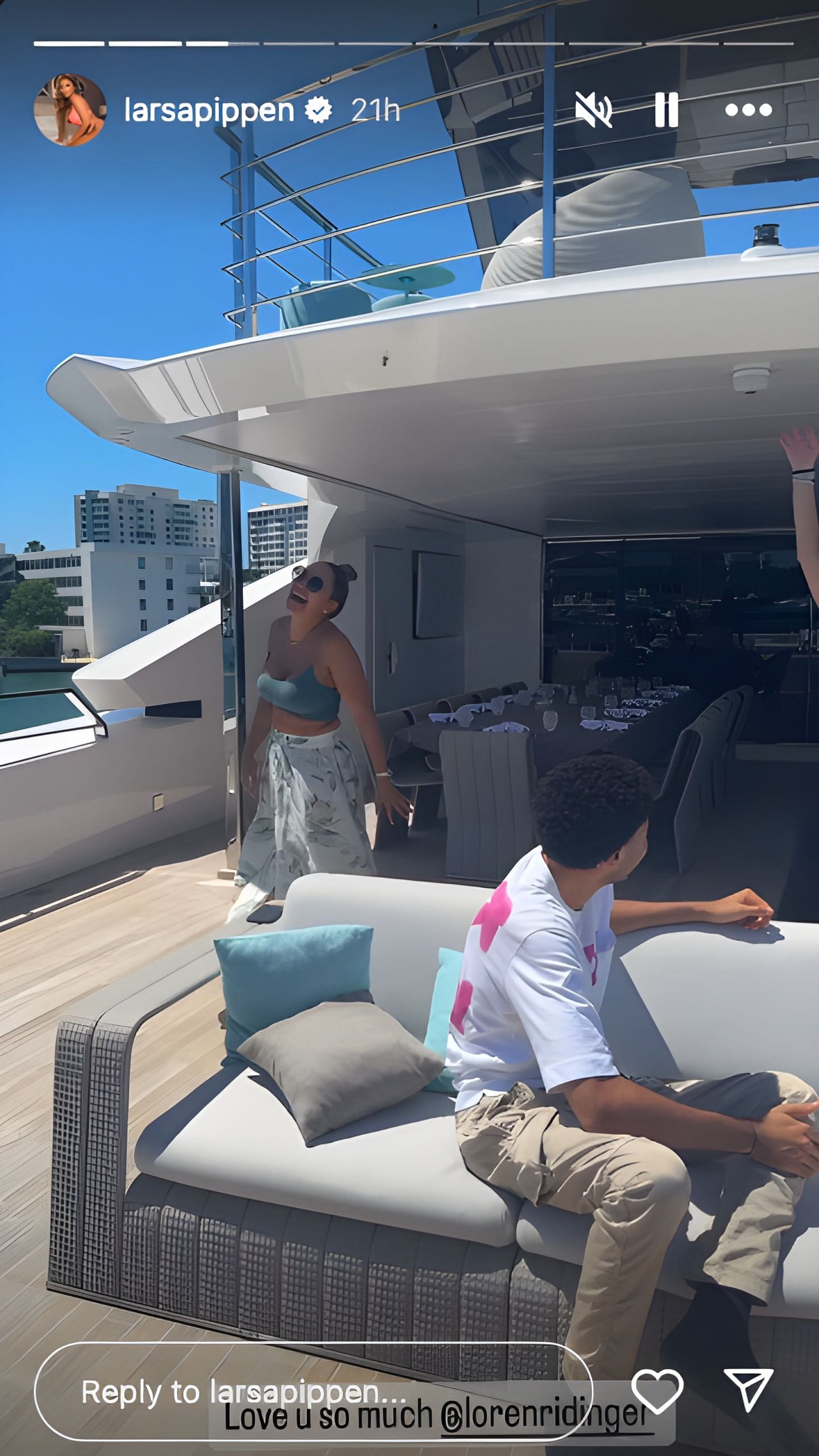 Larsa Pippen Enjoys Ocean Getaway With Son And Daughter As She ...