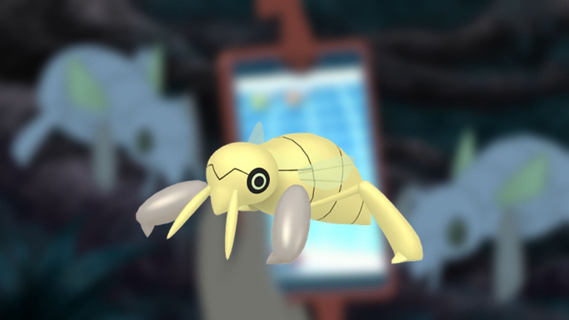 Shiny Nincada can&#039;t normally be found in the wild in Pokemon GO (Image via The Pokemon Company)