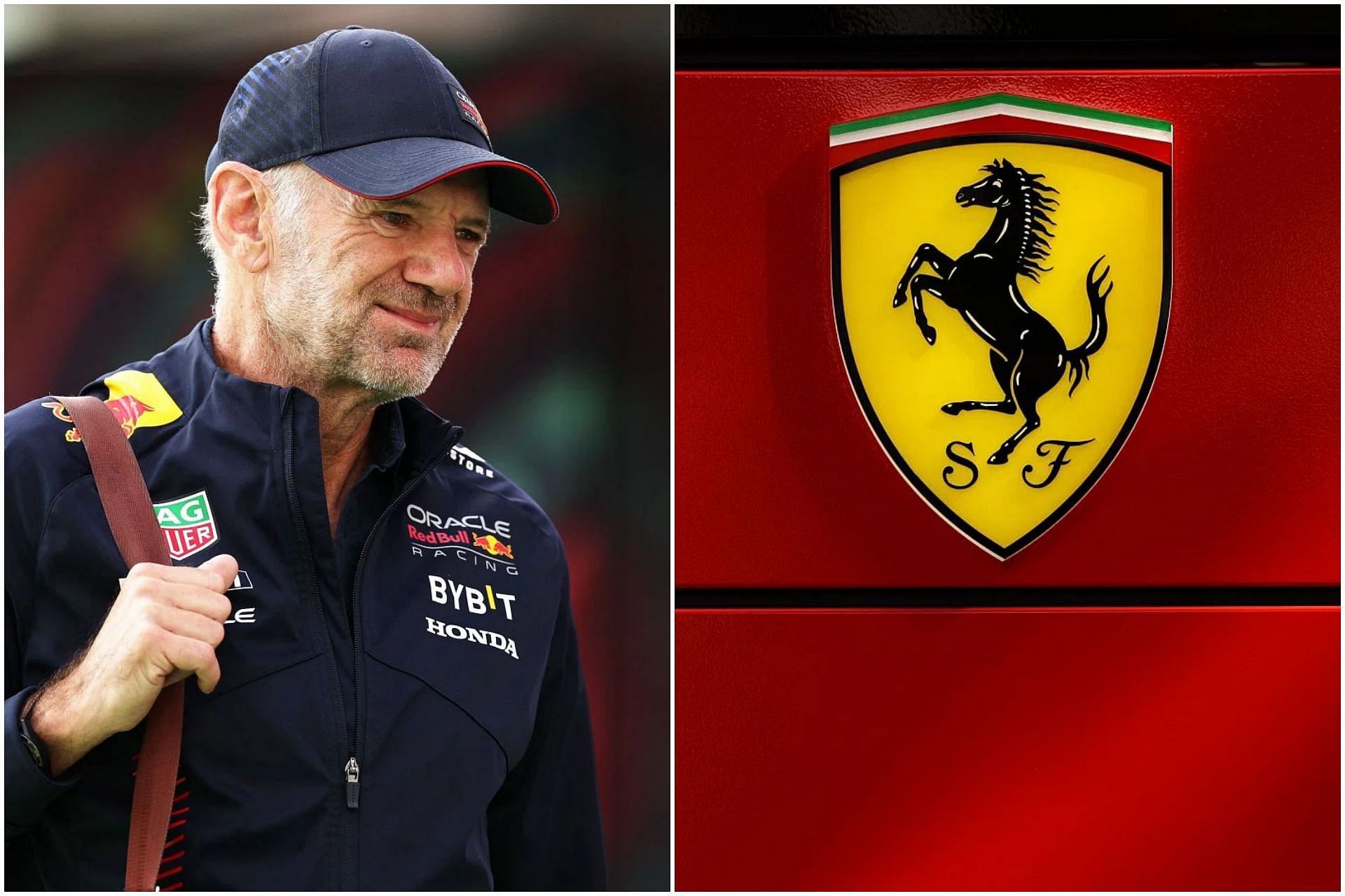 Adrian Newey once explained why he did not join Ferrari (Collage via Sportskeeda)