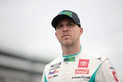 Denny Hamlin shares cryptic tweet after winning the NASCAR Dover Cup Series race