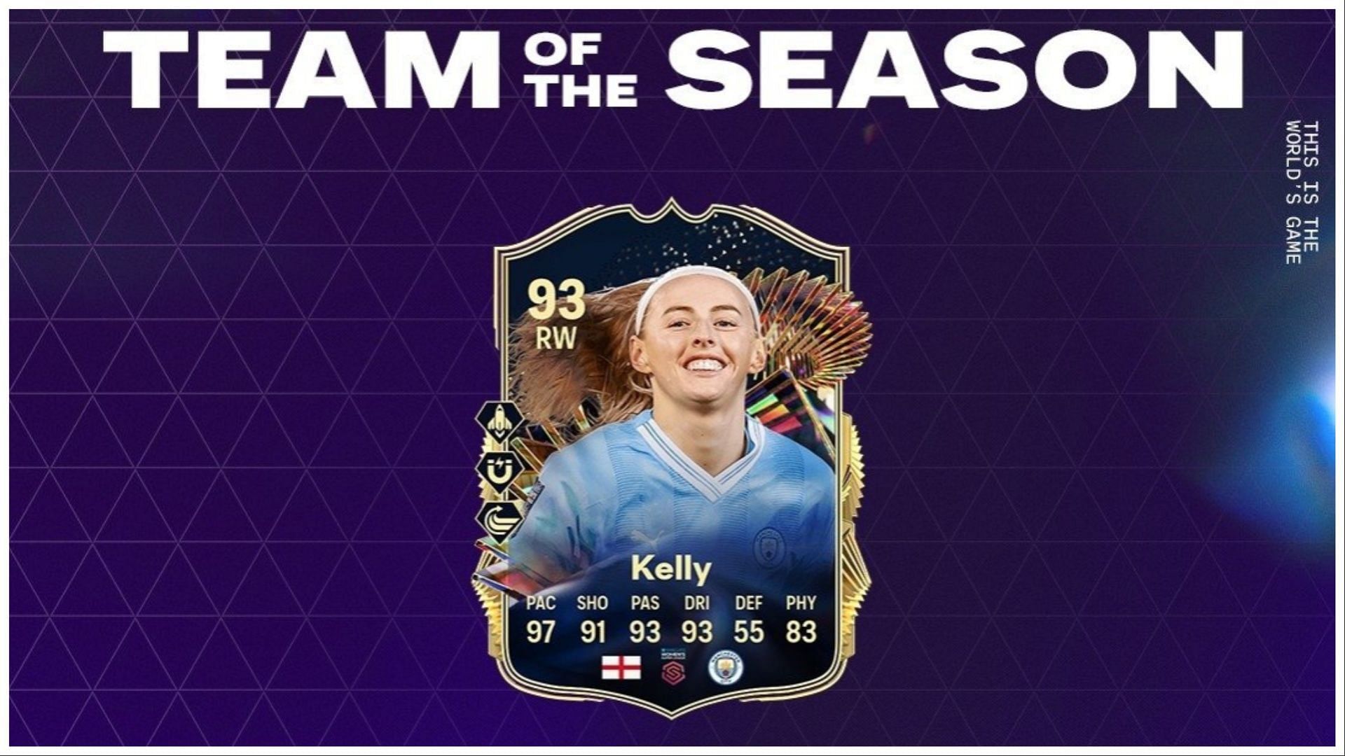 EA FC 24 Chloe Kelly TOTS SBC